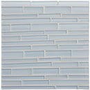 Brezza Gloss/matte Interlocking Slides Glass Mosaic