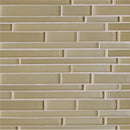 Cedro Gloss/matte Interlocking Slides Glass Mosaic