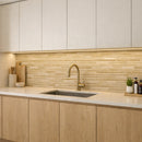 Cedro Gloss/matte Interlocking Slides Glass Mosaic