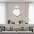Woven Leatherite Wall Clock by Feldart