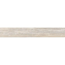 Silver Matte Bullnose Fabric Look Porcelain Base