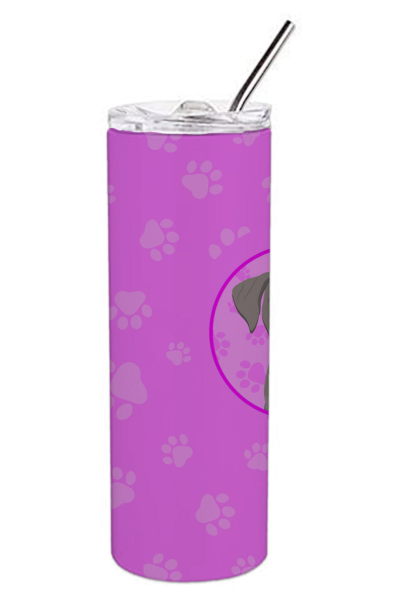 Labrador Retriever Gray Puppy Stainless Steel 20 oz Skinny Tumbler