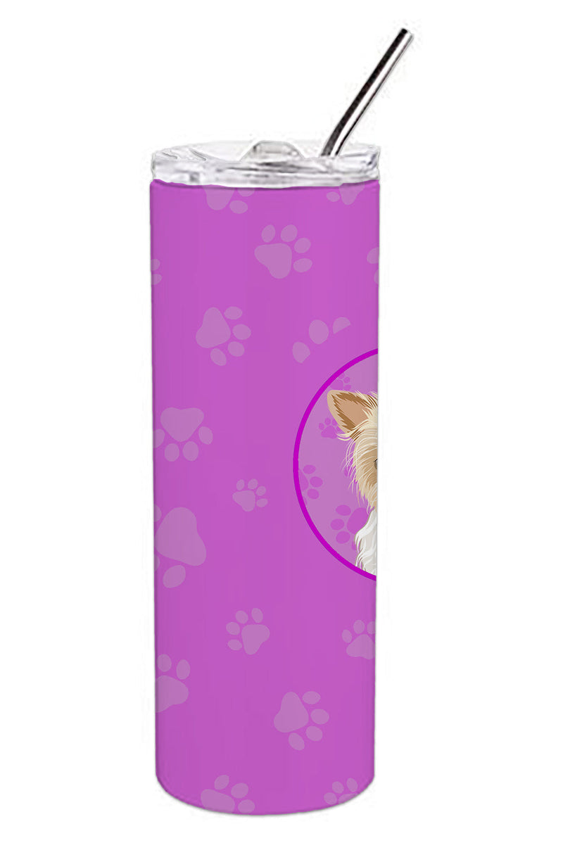 Yorkie Parti Stainless Steel 20 oz Skinny Tumbler