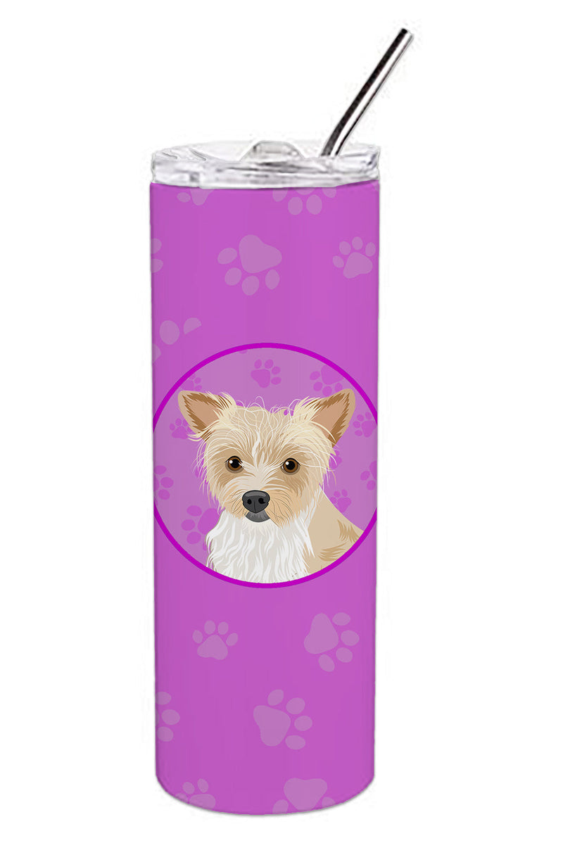 Yorkie Parti Stainless Steel 20 oz Skinny Tumbler