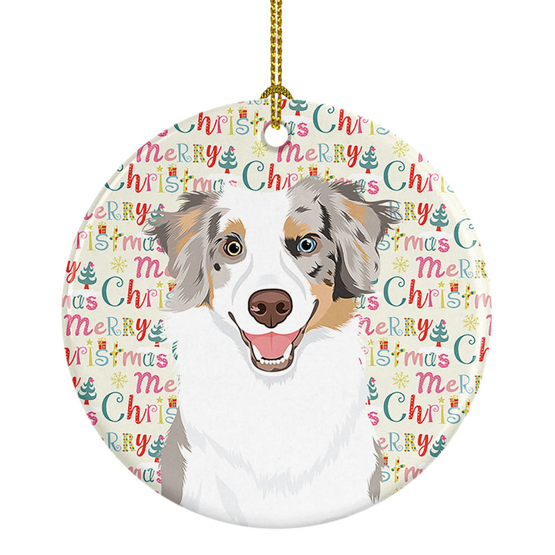 Australian Shepherd Red Merle Tricolor
