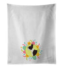 Boston Terrier Easter White Kitchen Towel Set of 2