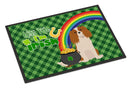 Blenheim Cavalier Spaniel St. Patrick's Day Doormat - 24x36 Decorative Floor Mat – Indoor/Outdoor Rug with Artistic Flair