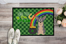 Blue and White Chihuahua St. Patrick's Day Doormat - 24x36 Decorative Floor Mat – Indoor/Outdoor Rug with Artistic Flair
