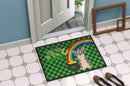 Blue and White Chihuahua St. Patrick's Day Doormat - 24x36 Decorative Floor Mat – Indoor/Outdoor Rug with Artistic Flair
