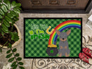 Blue and Tan Chihuahua St. Patrick's Day Doormat - 24x36 Decorative Floor Mat – Indoor/Outdoor Rug with Artistic Flair