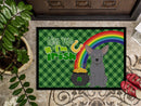 Blue Chihuahua St. Patrick's Day Doormat - 24x36 Decorative Floor Mat – Indoor/Outdoor Rug with Artistic Flair