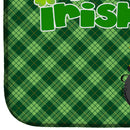 Black Labrador Retriever St. Patrick's Day Dish Drying Mat – Absorbent, Artistic Kitchen Essentials