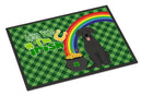 Black Labrador Retriever St. Patrick's Day Doormat - 24x36 Decorative Floor Mat – Indoor/Outdoor Rug with Artistic Flair