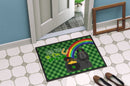 Black Shih Tzu St. Patrick's Day Doormat - 24x36 Decorative Floor Mat – Indoor/Outdoor Rug with Artistic Flair