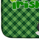 Blue Merle Cardigan Corgi St. Patrick's Day Dish Drying Mat – Absorbent, Artistic Kitchen Essentials