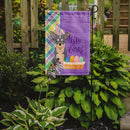 Blue and White Chihuahua Easter Garden Flag – Decorative Outdoor Yard Flag