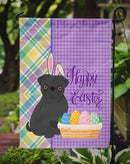 Black Pug Easter Garden Flag – Decorative Outdoor Yard Flag
