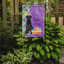 Black Natural Ears Schnauzer Easter Garden Flag – Decorative Outdoor Yard Flag