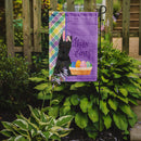 Black Scottish Terrier Easter Garden Flag – Decorative Outdoor Yard Flag