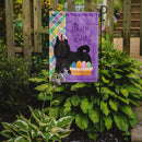 Black Shih Tzu Easter Garden Flag – Decorative Outdoor Yard Flag