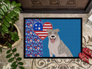 Blue Brindle Pit Bull Terrier USA American Doormat - 24x36 Decorative Floor Mat – Indoor/Outdoor Rug with Artistic Flair