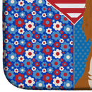 Blenheim Cavalier Spaniel USA American Dish Drying Mat – Absorbent, Artistic Kitchen Essentials