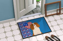 Blenheim Cavalier Spaniel USA American Doormat - 24x36 Decorative Floor Mat – Indoor/Outdoor Rug with Artistic Flair