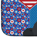 Black Newfoundland USA American Dish Drying Mat – Absorbent, Artistic Kitchen Essentials