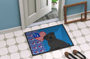 Black Pug USA American Doormat - 24x36 Decorative Floor Mat – Indoor/Outdoor Rug with Artistic Flair