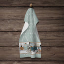 Black Pug in the Kitchen Kitchen Towel