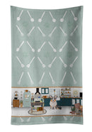 Blue Merle Cardigan Corgi in the Kitchen Kitchen Towel