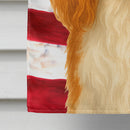 Blenheim Cavalier Spaniel American Flag House Flag
