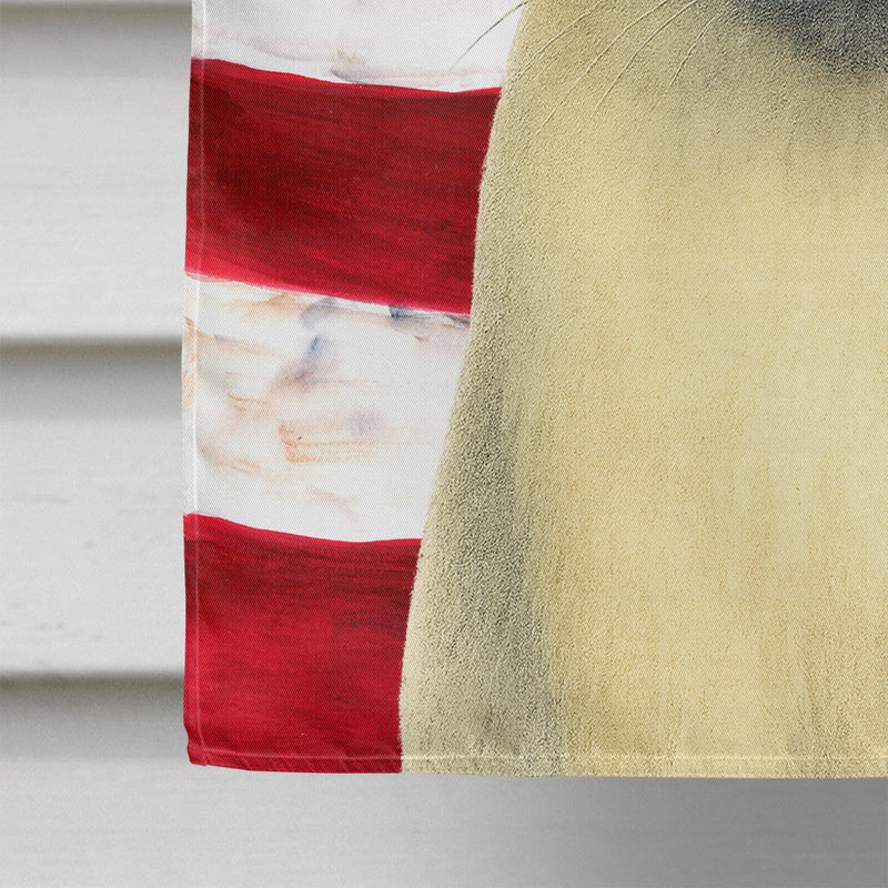 Blue Point Cat American House Flag