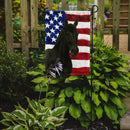 Black Quarter Horse American Garden Flag