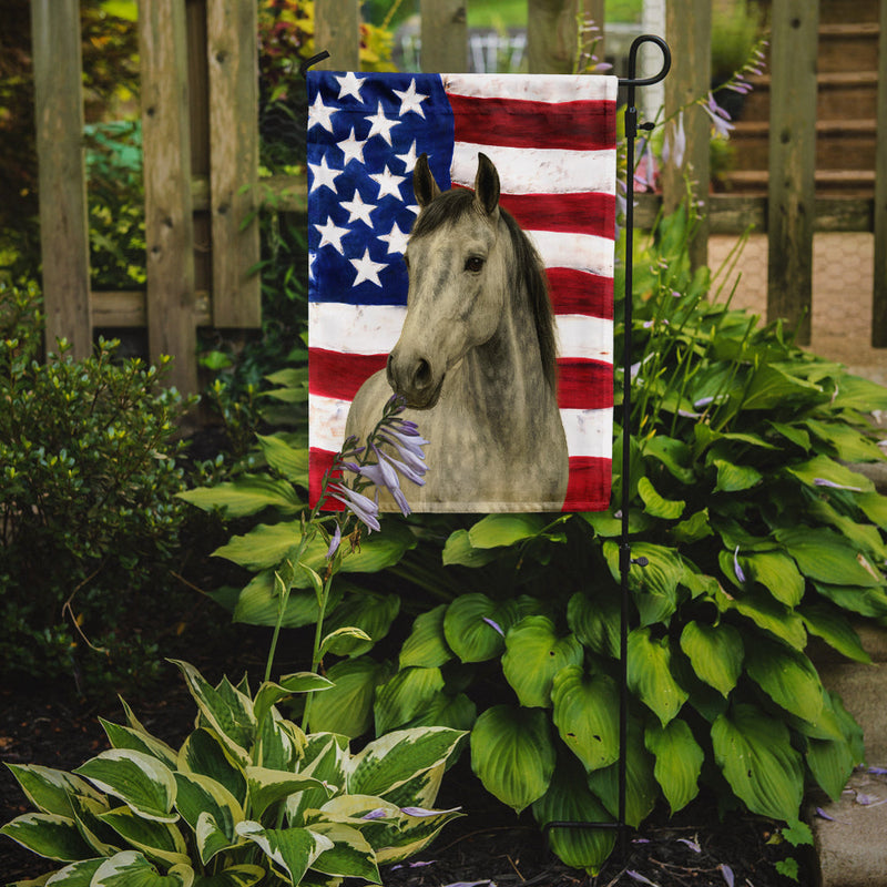 Gray Quarter Horse American Garden Flag