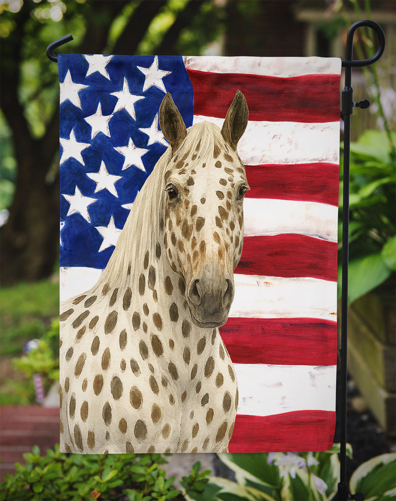 Leopard Spot Andalusian Horse American Garden Flag