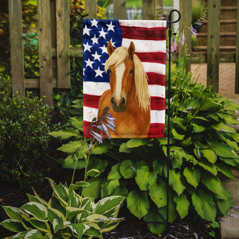 Light Chestnut Arabian Horse American Garden Flag