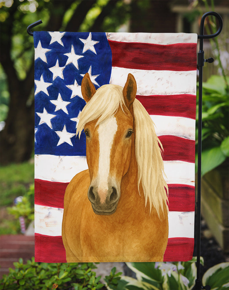 Light Chestnut Arabian Horse American Garden Flag
