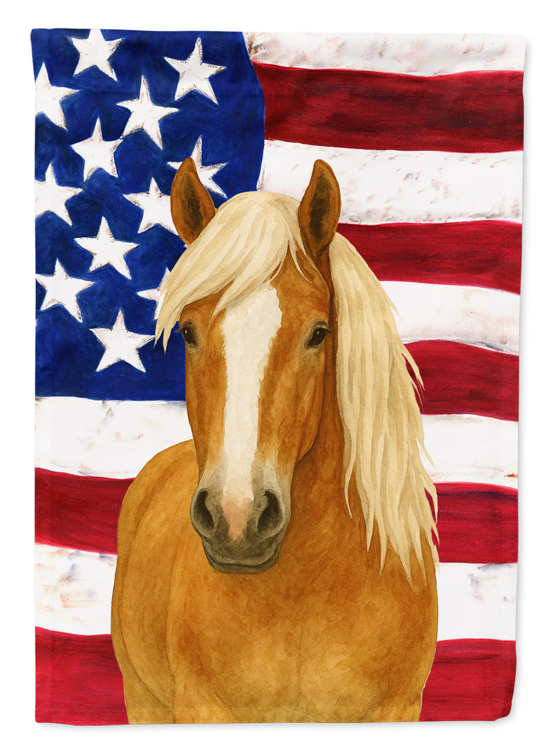 Light Chestnut Arabian Horse American Garden Flag