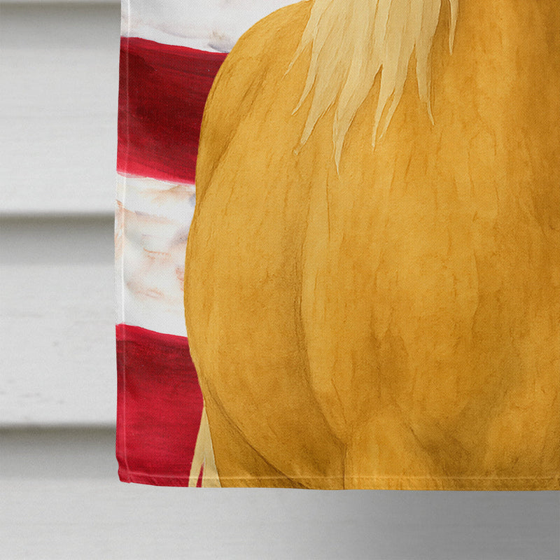 Palomino Icelandic Horse American House Flag