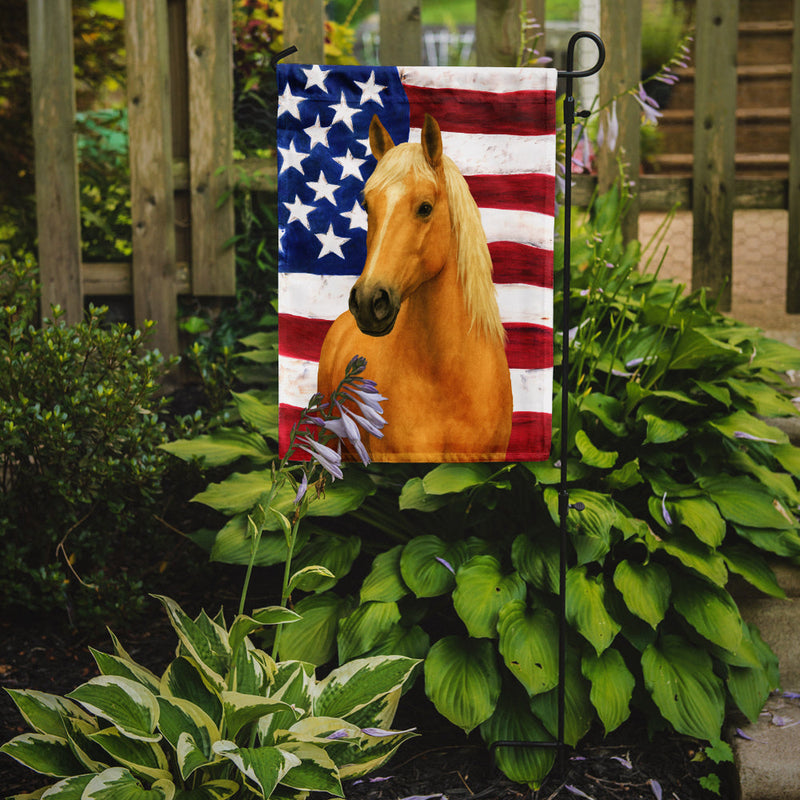 Palomino Missouri Fox Trotter Horse American Garden Flag