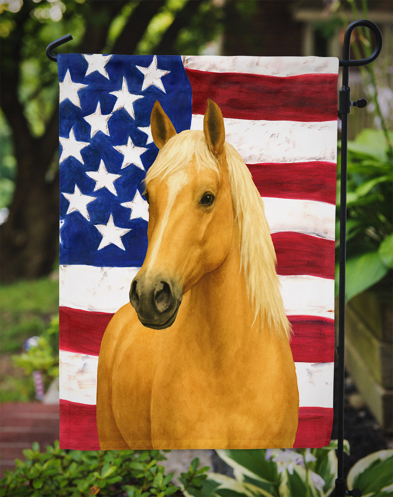 Palomino Missouri Fox Trotter Horse American Garden Flag