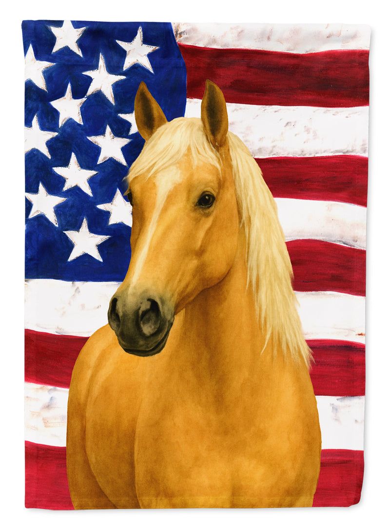Palomino Missouri Fox Trotter Horse American Garden Flag