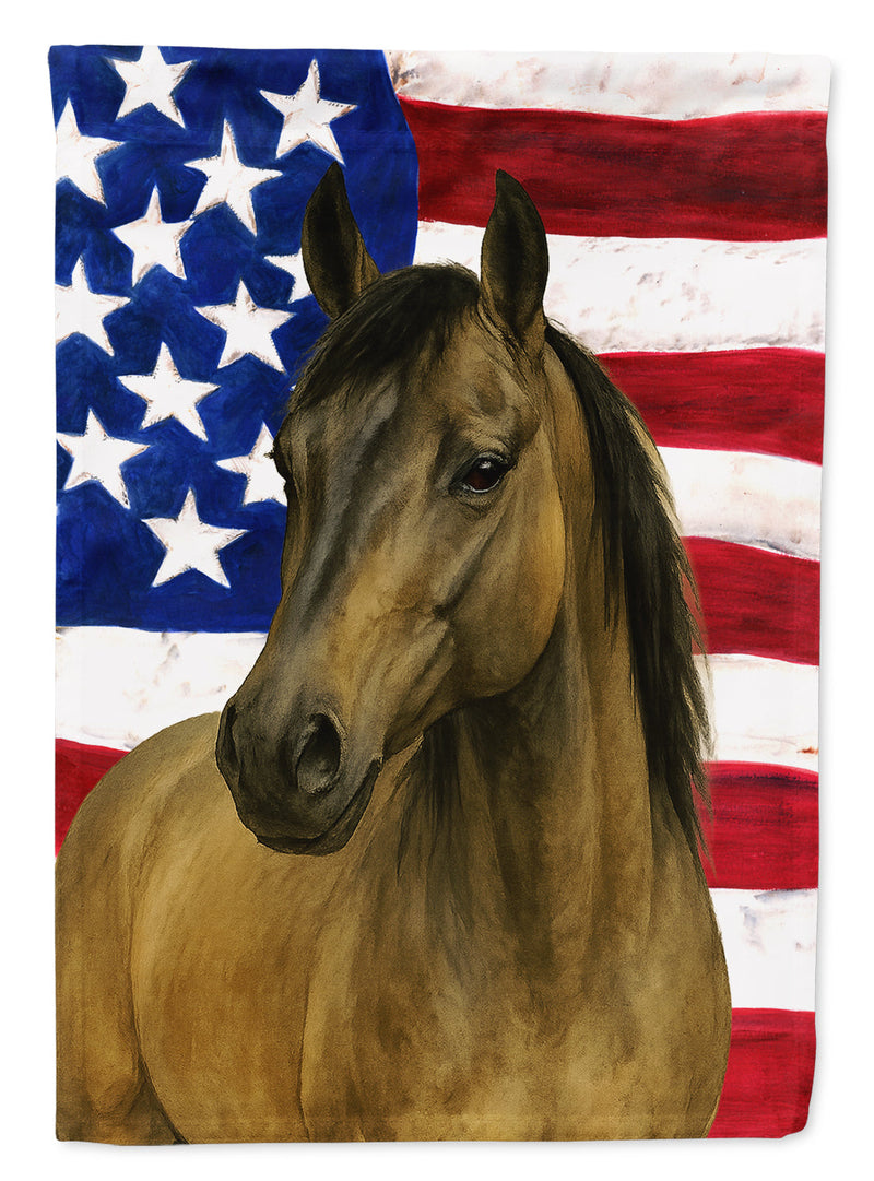 Grulla Mustang Horse American Garden Flag