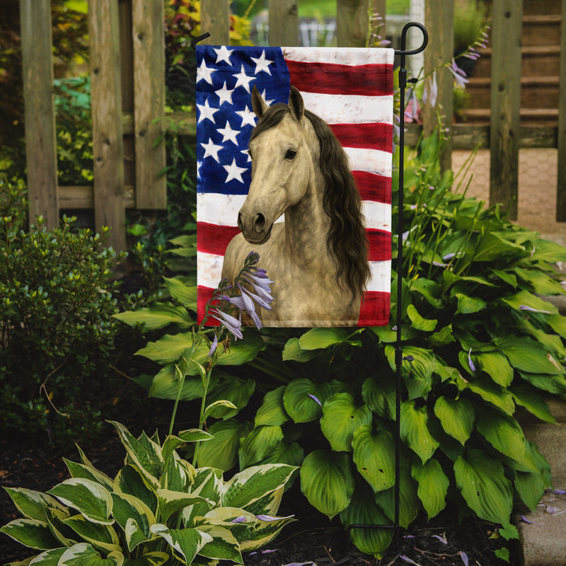 Gray Paso Fino Horse American Garden Flag