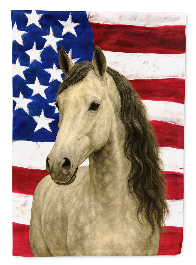 Gray Paso Fino Horse American Garden Flag