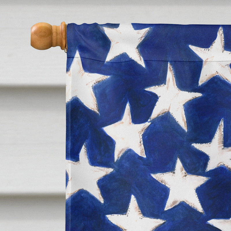 Black Shetland Pony American House Flag
