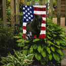 Black Shetland Pony American Garden Flag