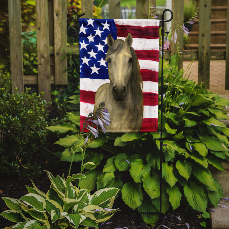 Gray Welsh Pony American Garden Flag