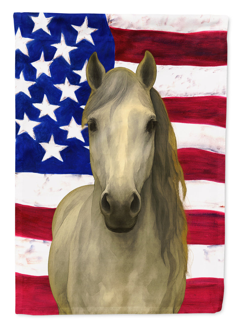 Gray Welsh Pony American Garden Flag